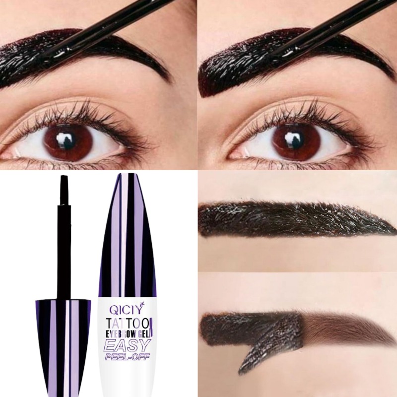 Bb Cream Tinted - Водостойкий отслаивающийся полуперманентный гель для бровей,