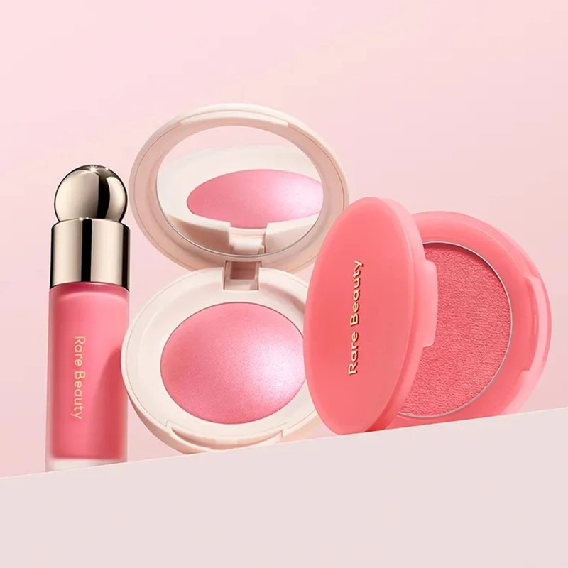 Rare Beauty Makeup Kit - Горячая новинка: Жидкие румяна-блеск для губ