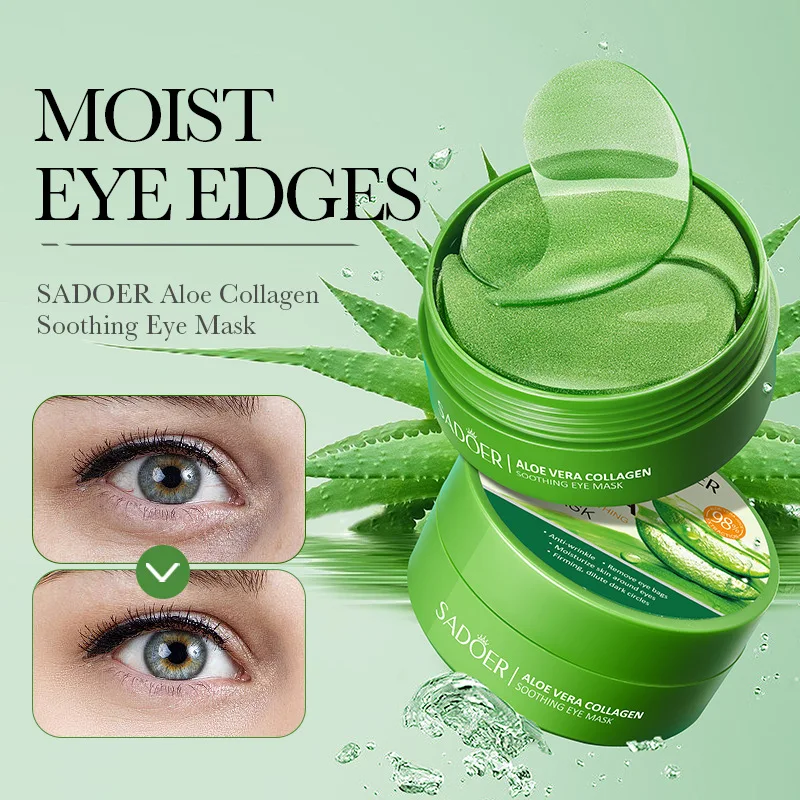Collagen Eye Patch - SAODER 60 шт. патчи для глаз