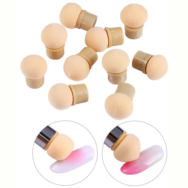 Blush Brush Kabuki - Сменные головки губки с круглой острой
