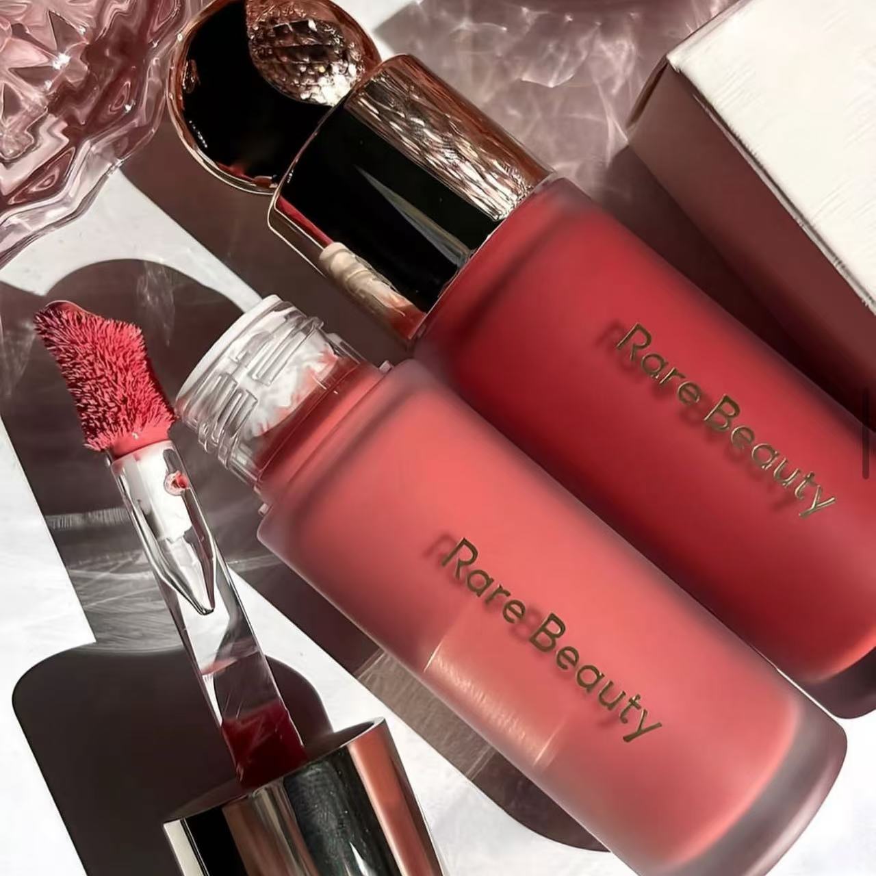 Жидкие румяна-хайлайтер Rare B – обзор и цена Rare Beauty Makeup Kit