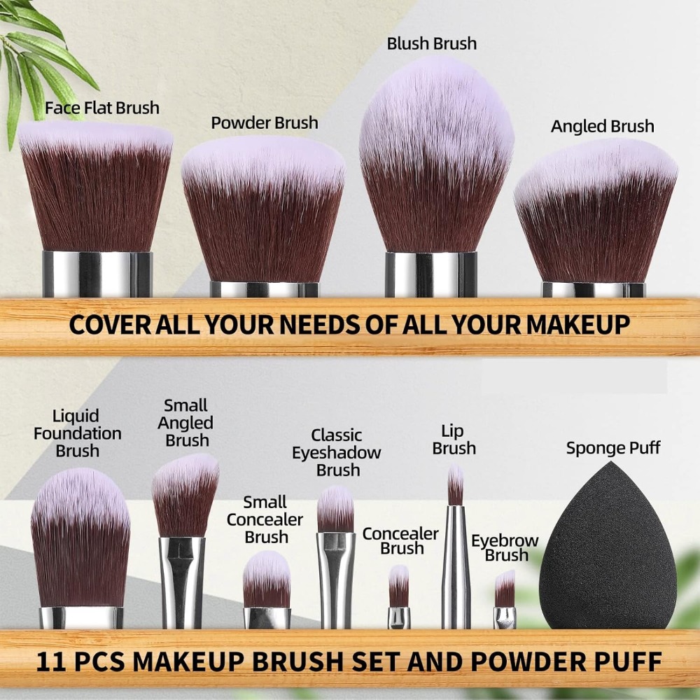 BS-MALL Набор кистей для макия – обзор и цена Blush Brush Kabuki