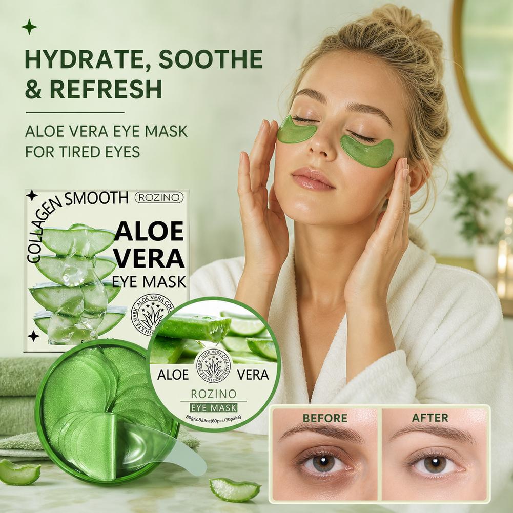 60 шт. Увлажняющие и укрепляющ – обзор и цена Collagen Eye Patch