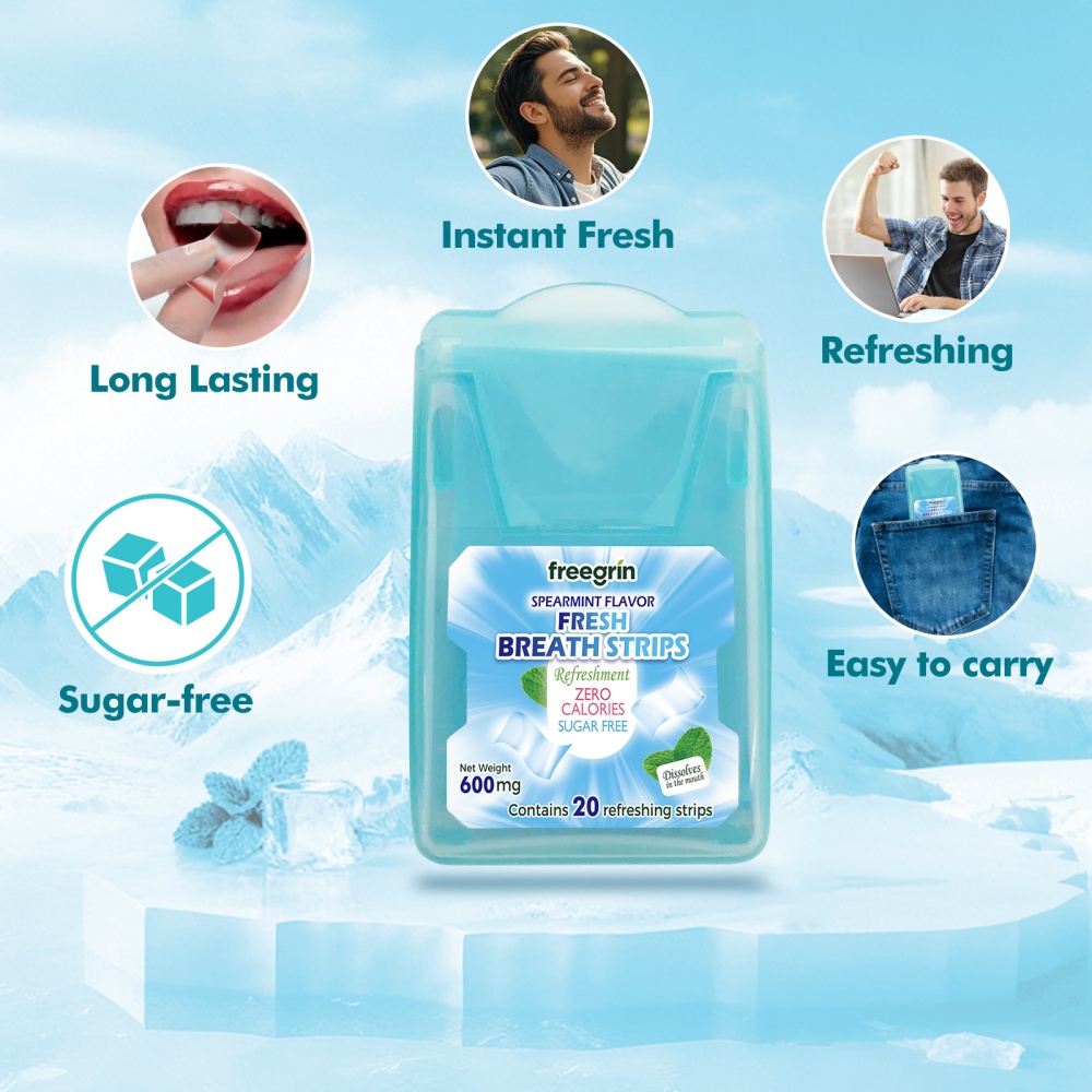 Полоски для свежего дыхания FR – обзор и цена Teeth Whitening Strips