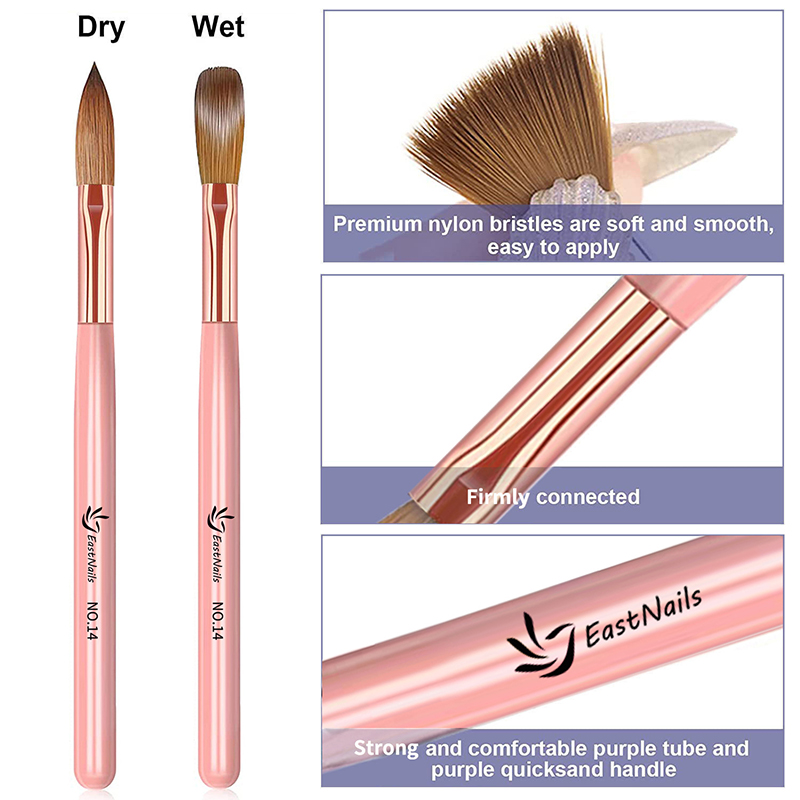 Набор из 3 акриловых кистей дл – обзор и цена Blush Brush Kabuki