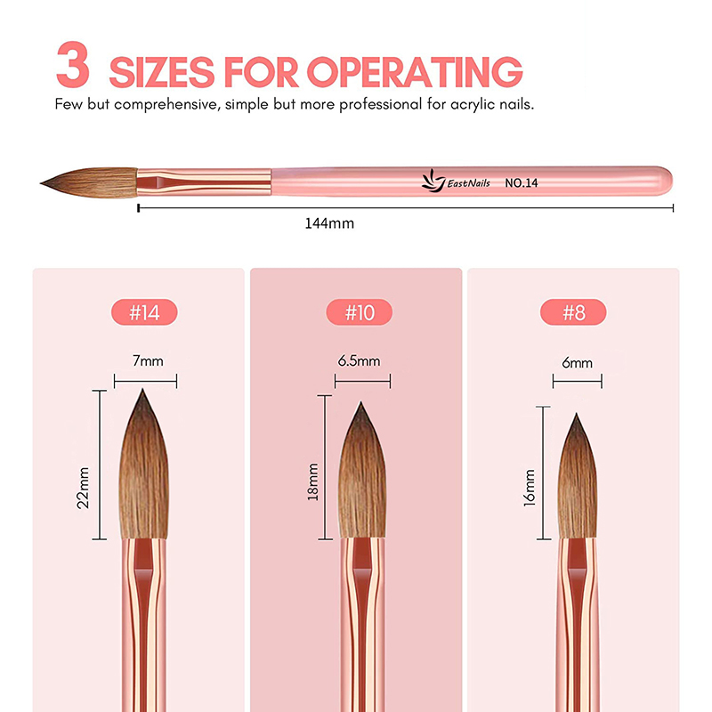 Набор из 3 акриловых кистей дл – обзор и цена Blush Brush Kabuki