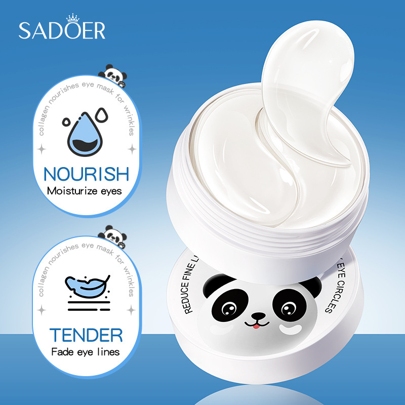 60 шт. SADOER Кристаллическая  – обзор и цена Collagen Eye Patch