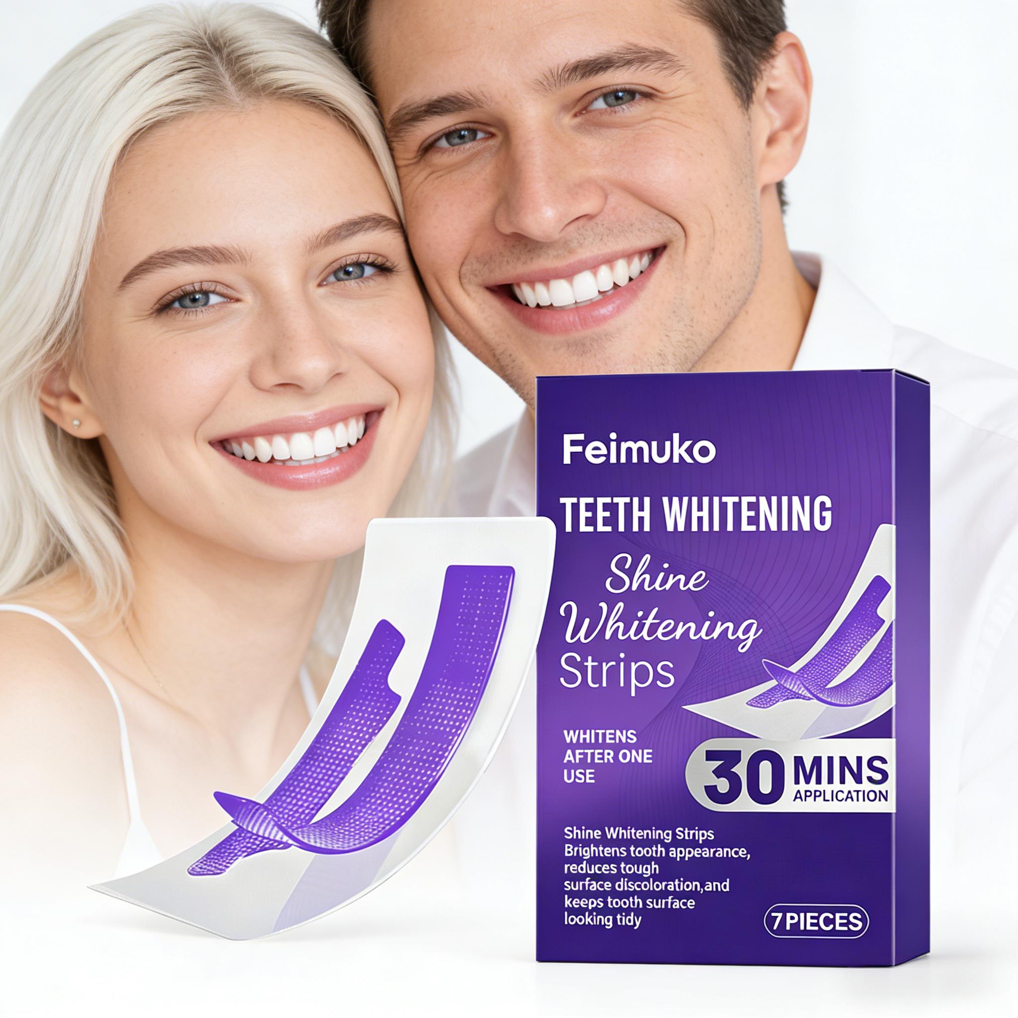 Полоски для отбеливания зубов: – обзор и цена Teeth Whitening Strips
