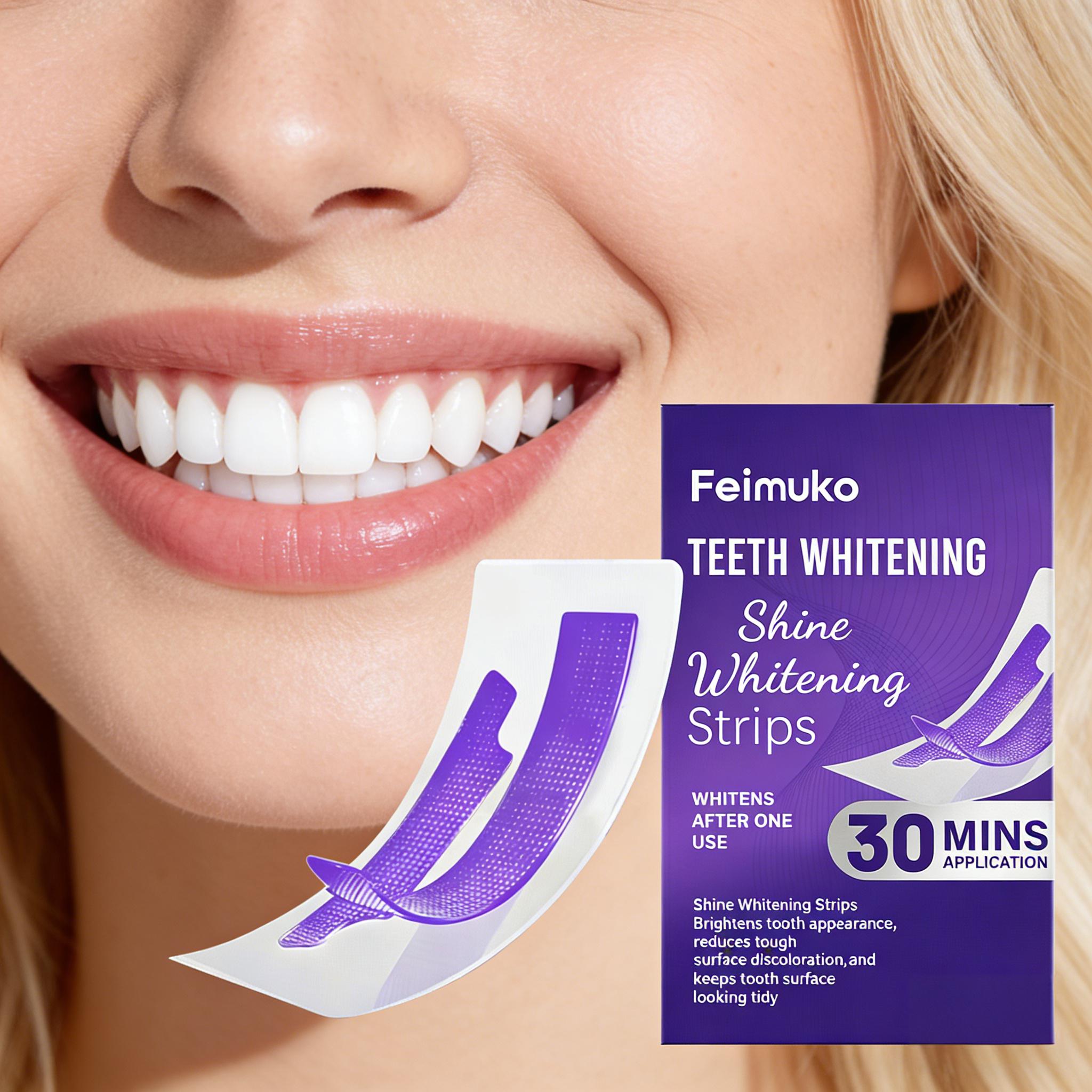 Полоски для отбеливания зубов: – обзор и цена Teeth Whitening Strips