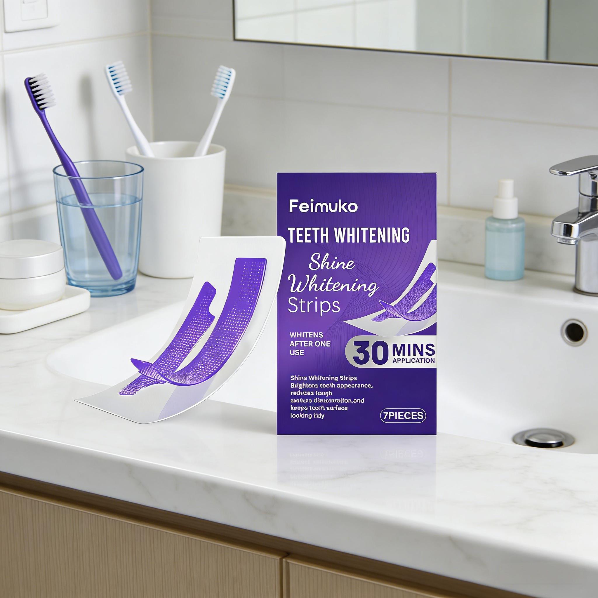 Полоски для отбеливания зубов: – обзор и цена Teeth Whitening Strips