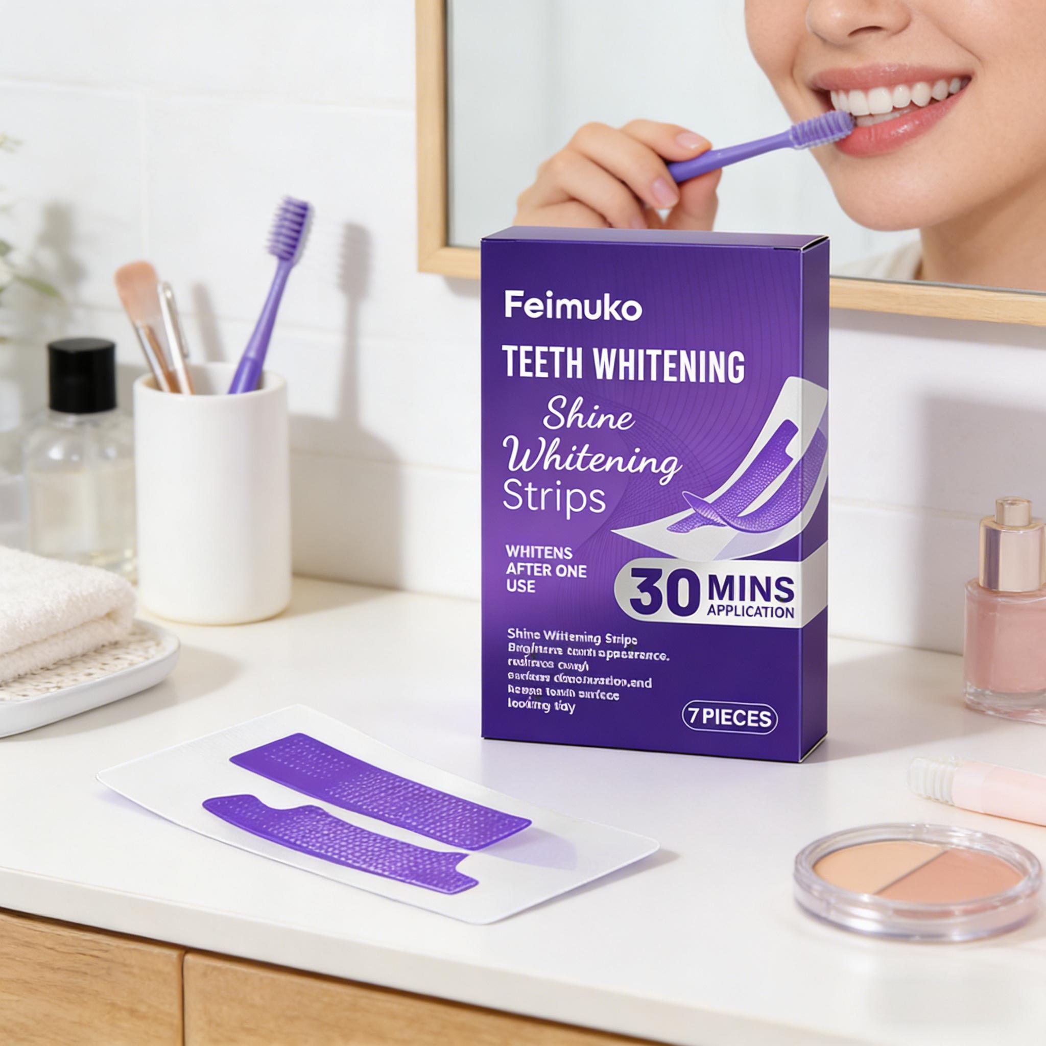 Полоски для отбеливания зубов: – обзор и цена Teeth Whitening Strips